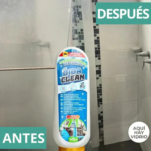 ✨ DIDA CLEAN – Desmanchador de Vidrios con Efecto Diamante 💎 | Brillo Impecable al Instante
